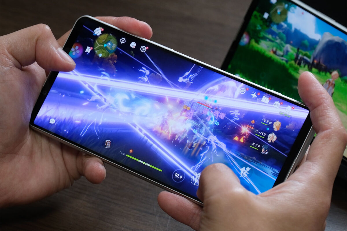 Xperia 1 VI 原神をプレイ