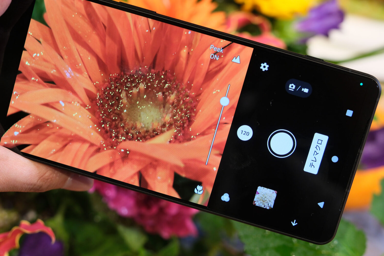 Xperia 1 VI テレマクロモード