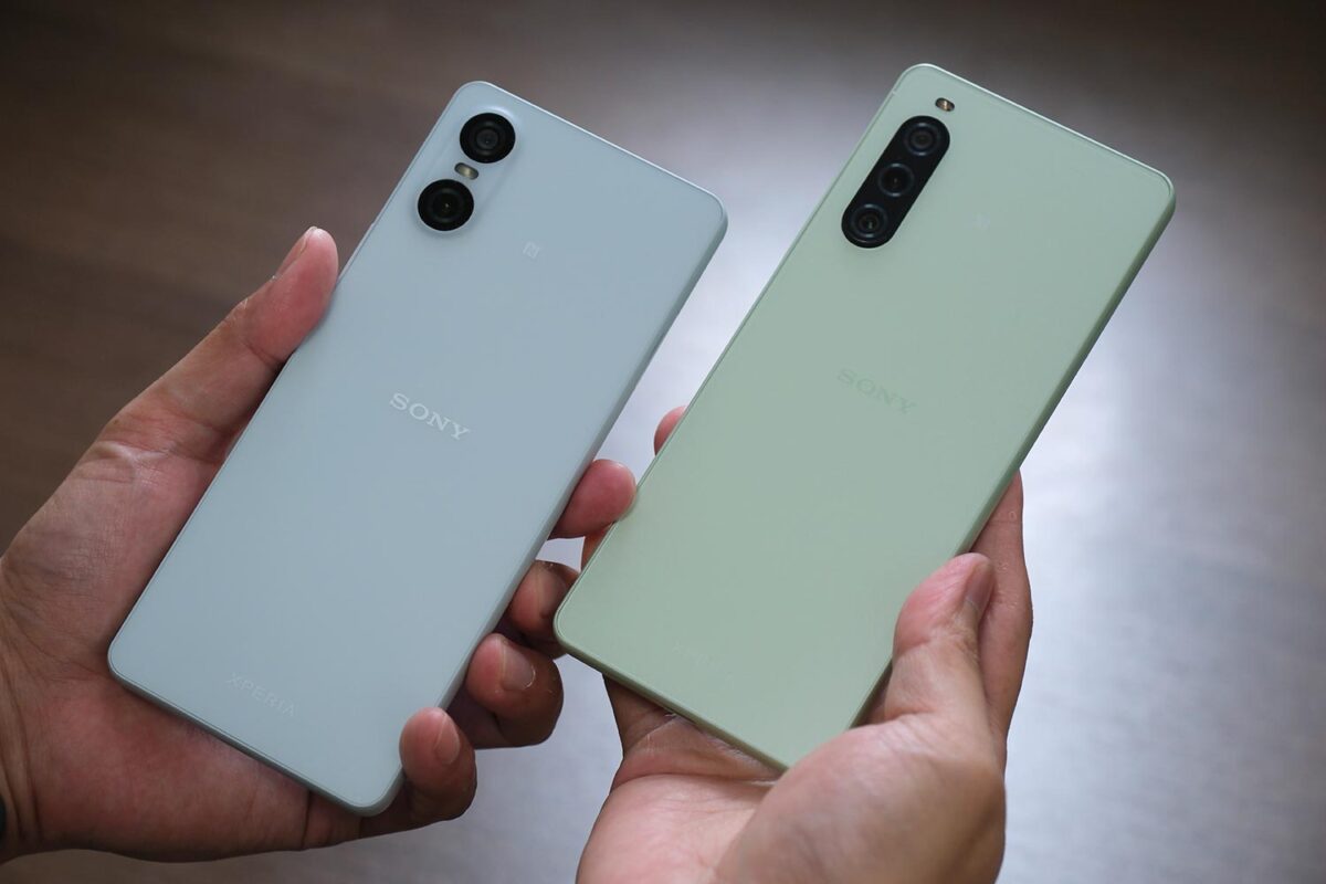 Xperia 10 VI vs 10 V リアパネル比較