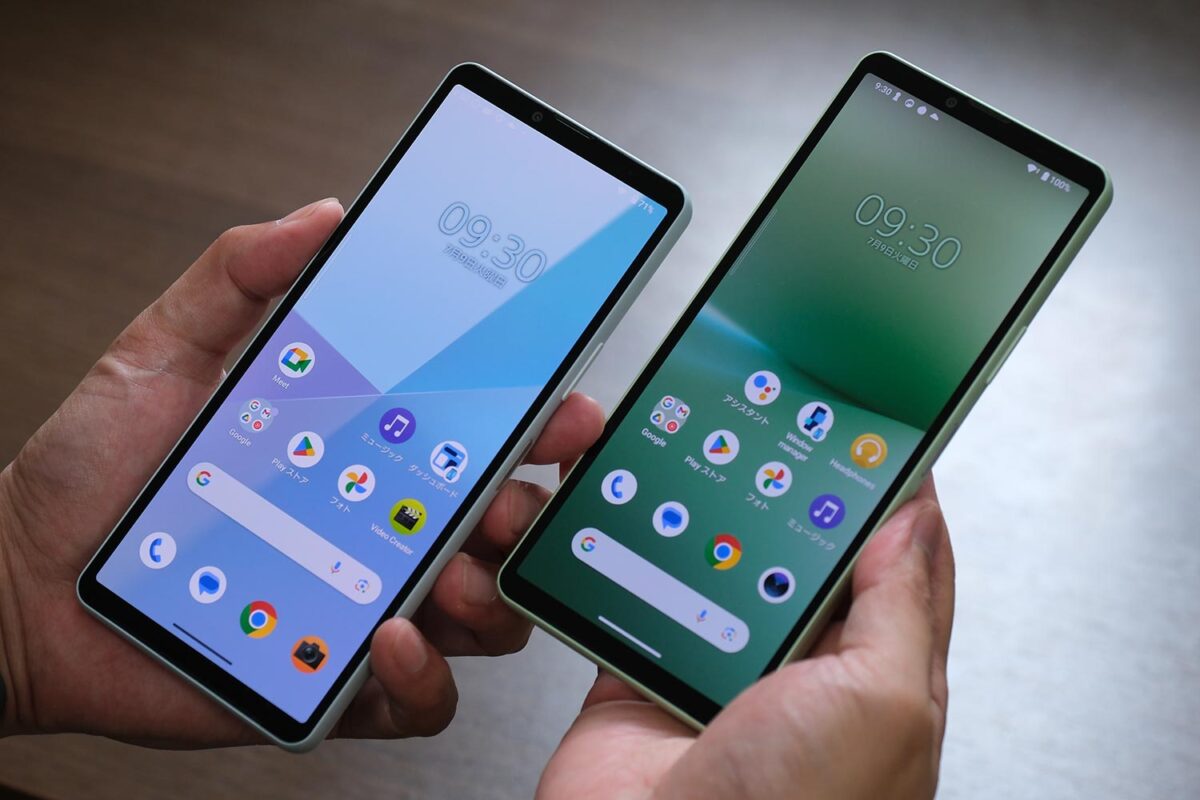 Xperia 10 VI 画面サイズ比較