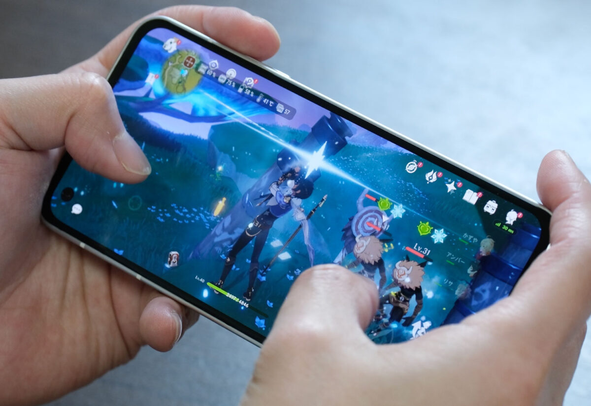 Zenfone 10で原神をプレイ