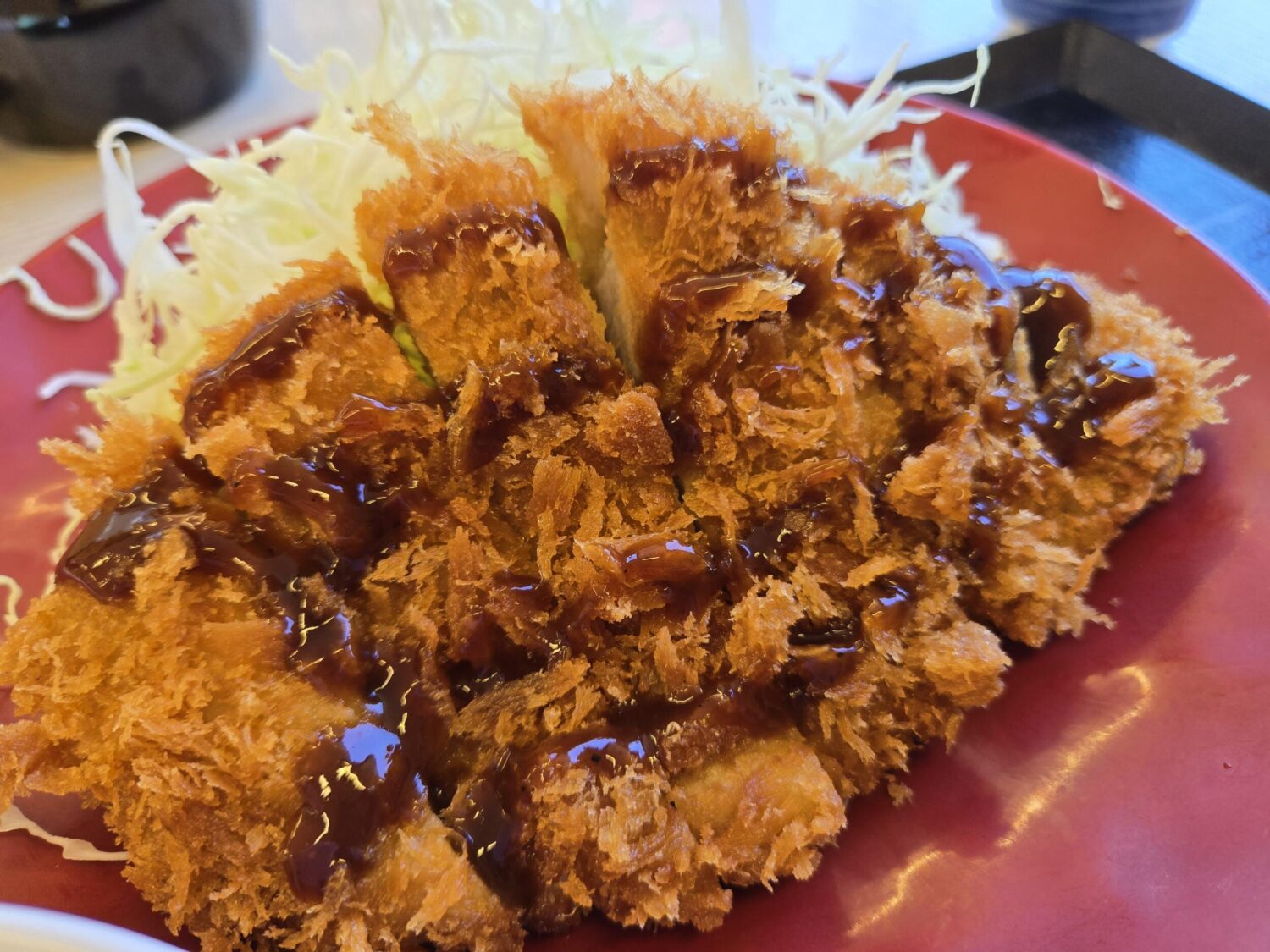 Galaxy Z Fold6(広角×1)ロースカツ定食