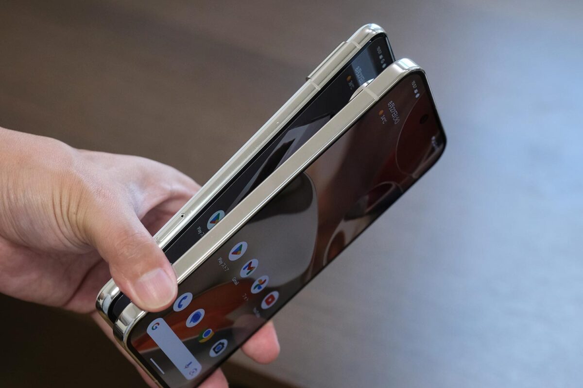 Pixel 9 Pro XL vs 8 Pro サイドフレーム左側
