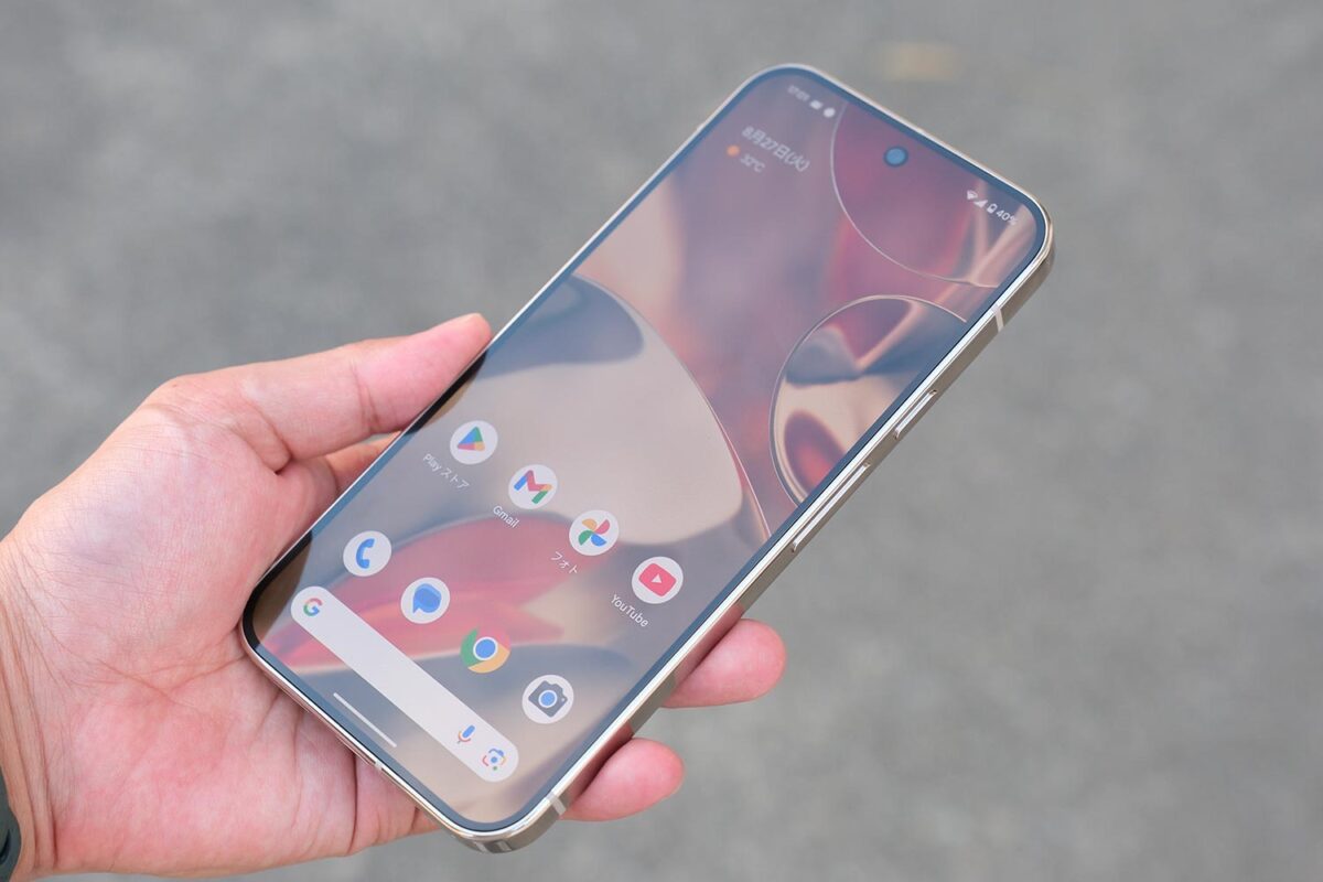 Pixel 9 Pro XL 正面デザイン