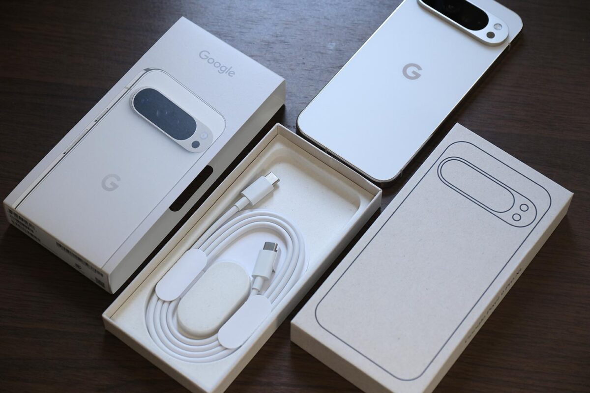 Pixel 9 Pro XL パッケージデザイン