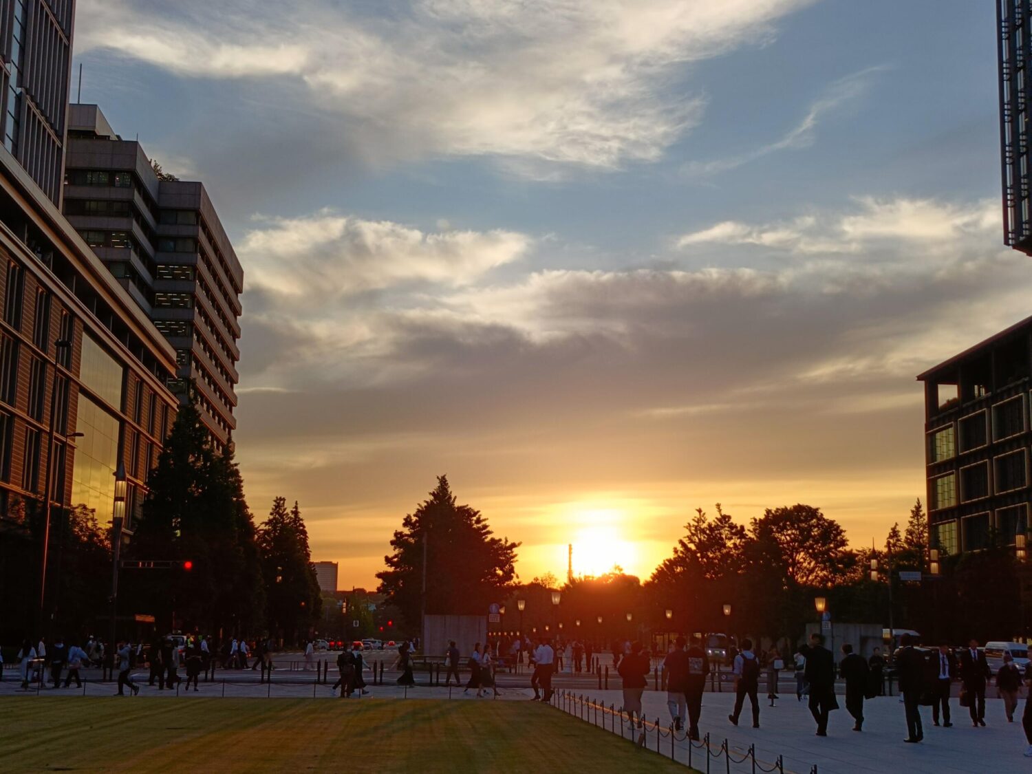 Reno11 A 広角カメラ×2:夕日