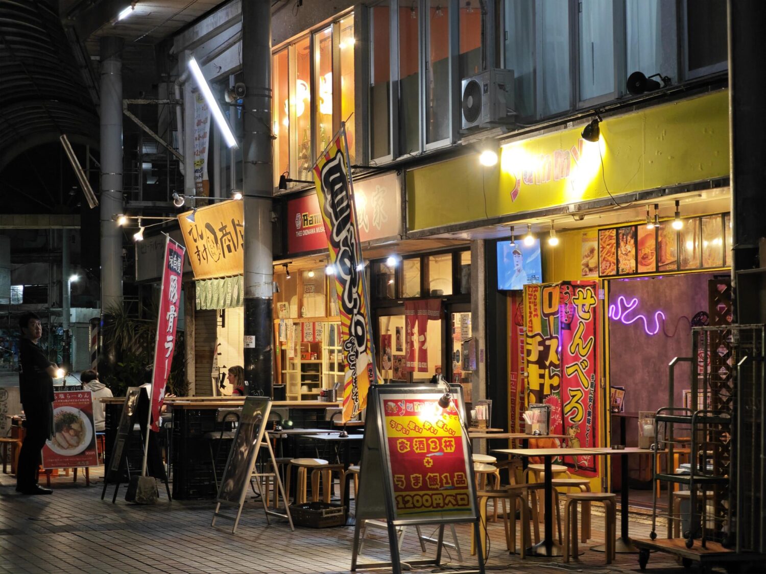 Xiaomi 14 Ultra 望遠5倍:夜の飲み屋