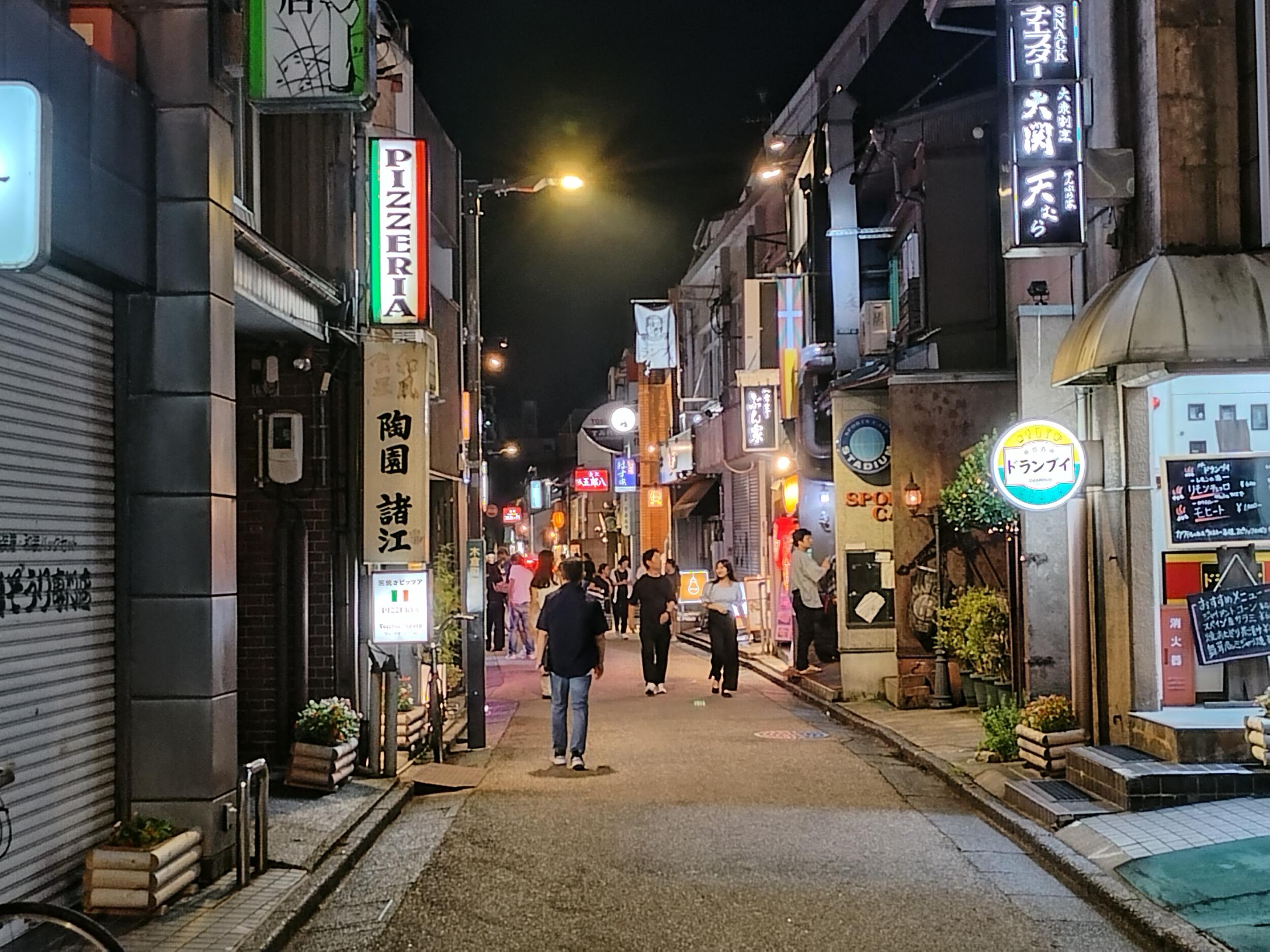 arrows N(広角2倍):夜の街