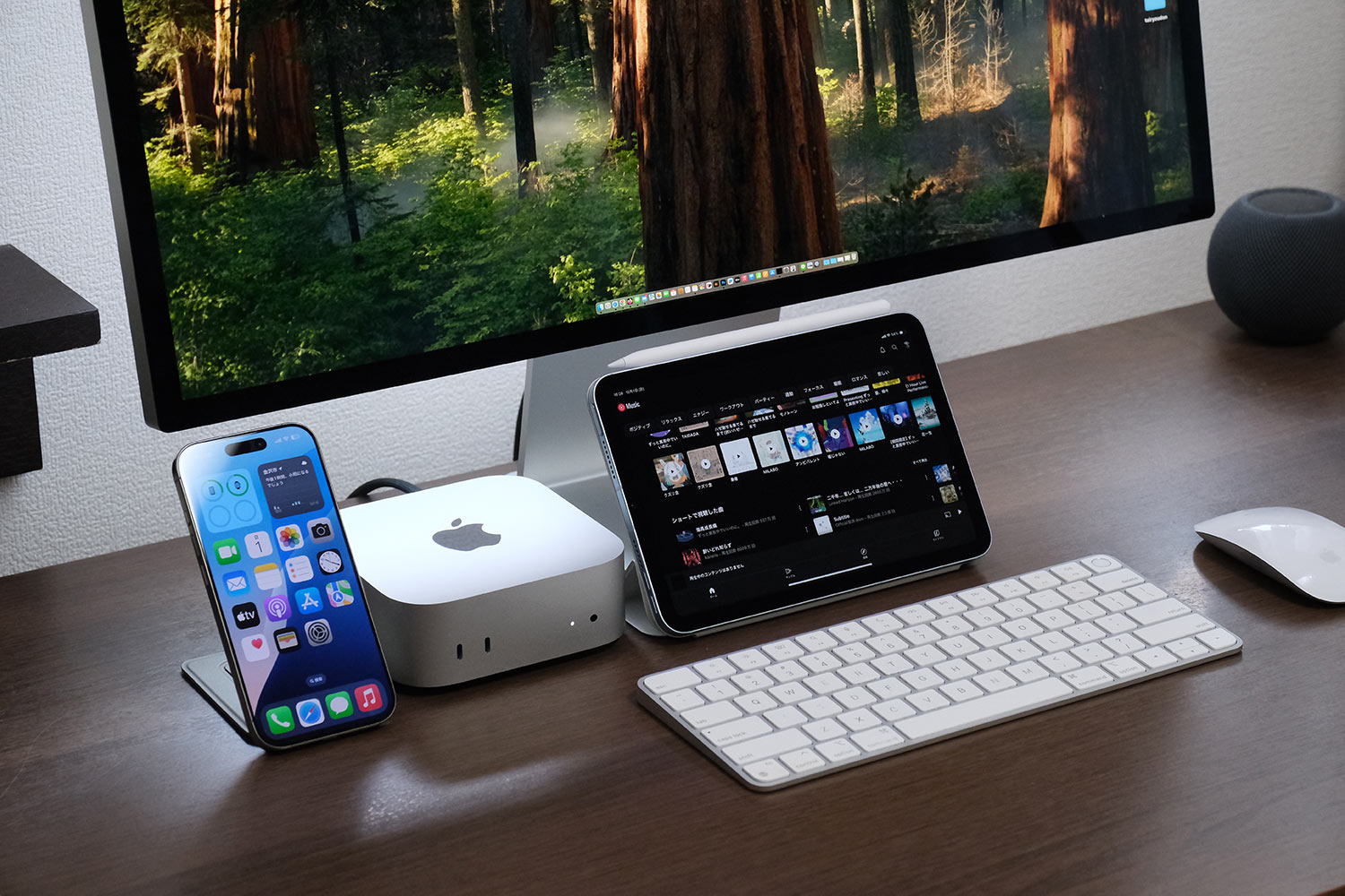 Mac mini(m4)+ iPad mimi