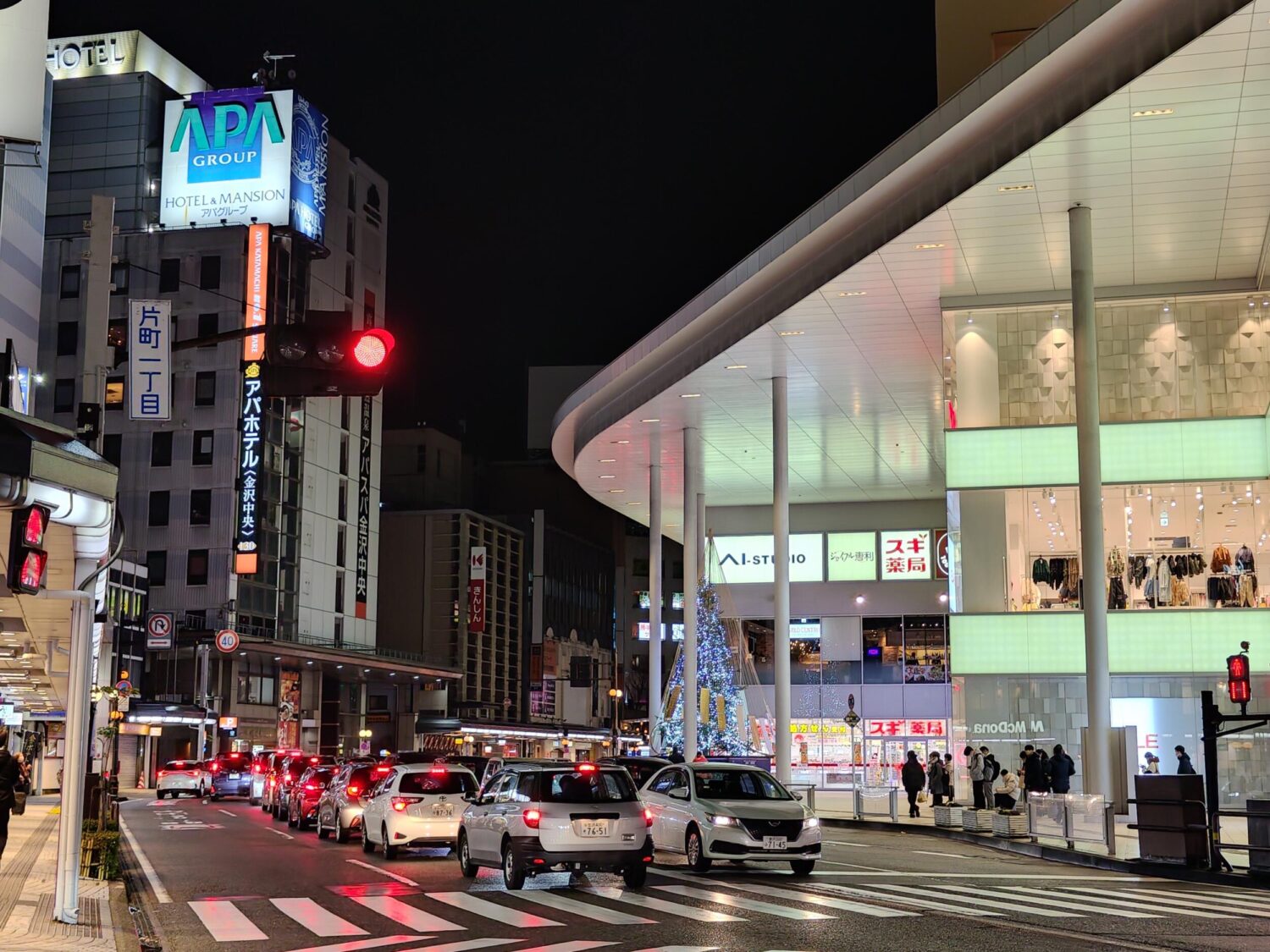 nubia Z70 Ultra(広角50mm)夜の街