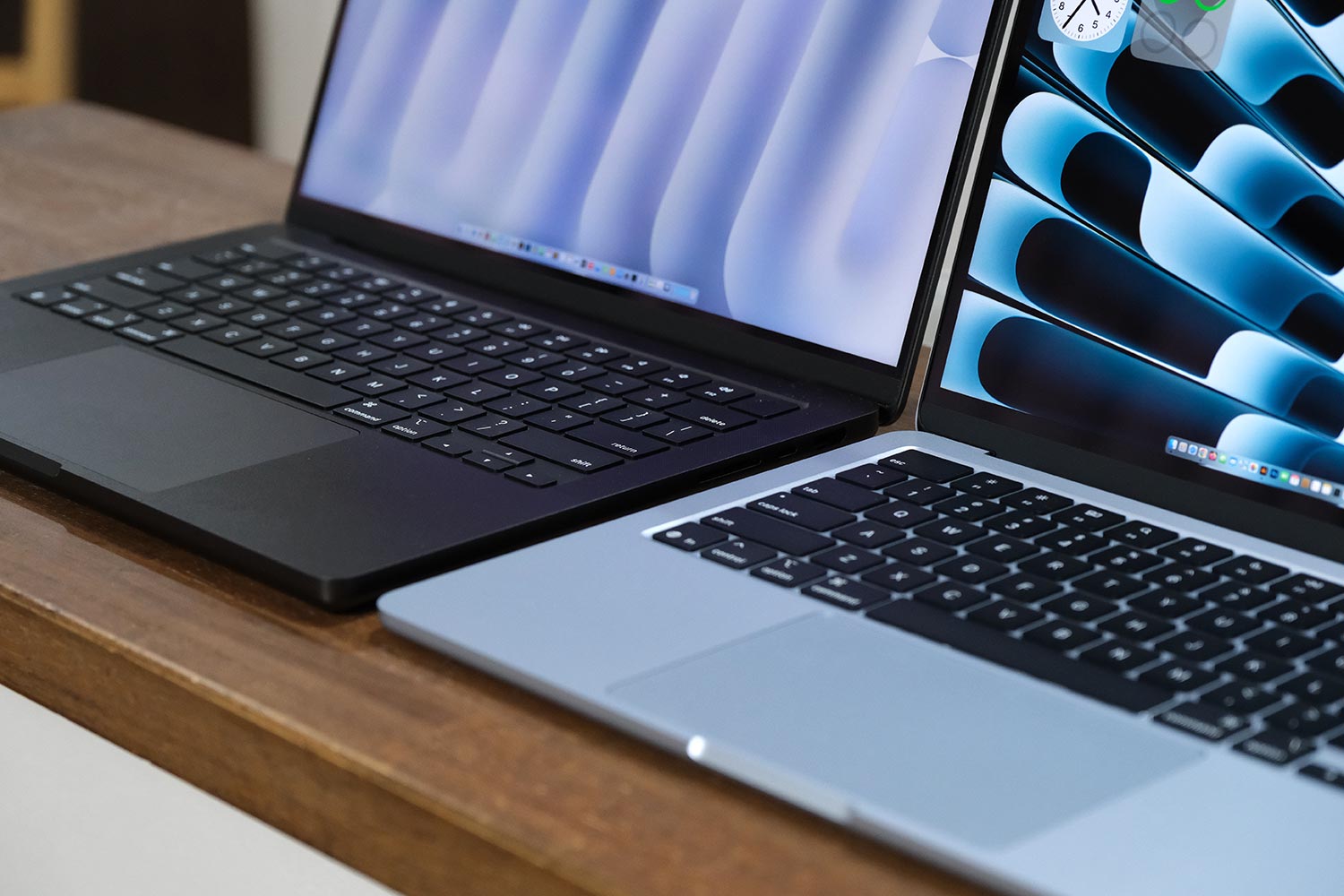 MacBook Air(M4)vs MacBook Pro(M4)本体の厚み