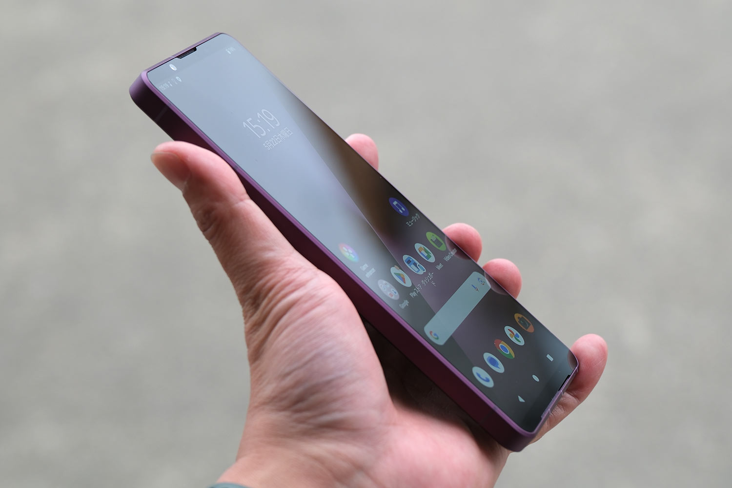 Xperia 1 VII フラットパネル