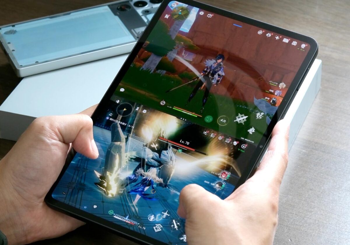 REDMAGIC Astra ゲームを分割画面で