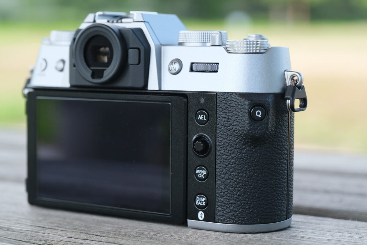 X-T50 カメラ右側の操作ボタン