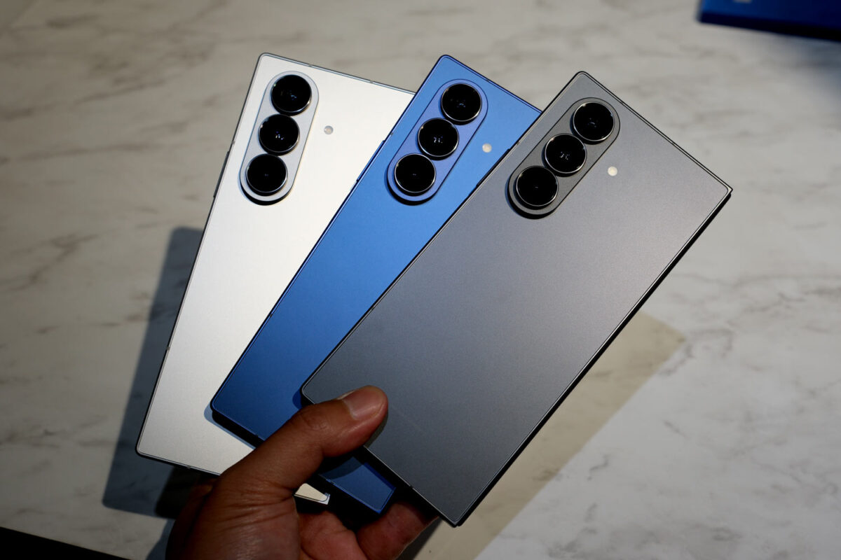 Galaxy Z Fold7 本体カラー実機
