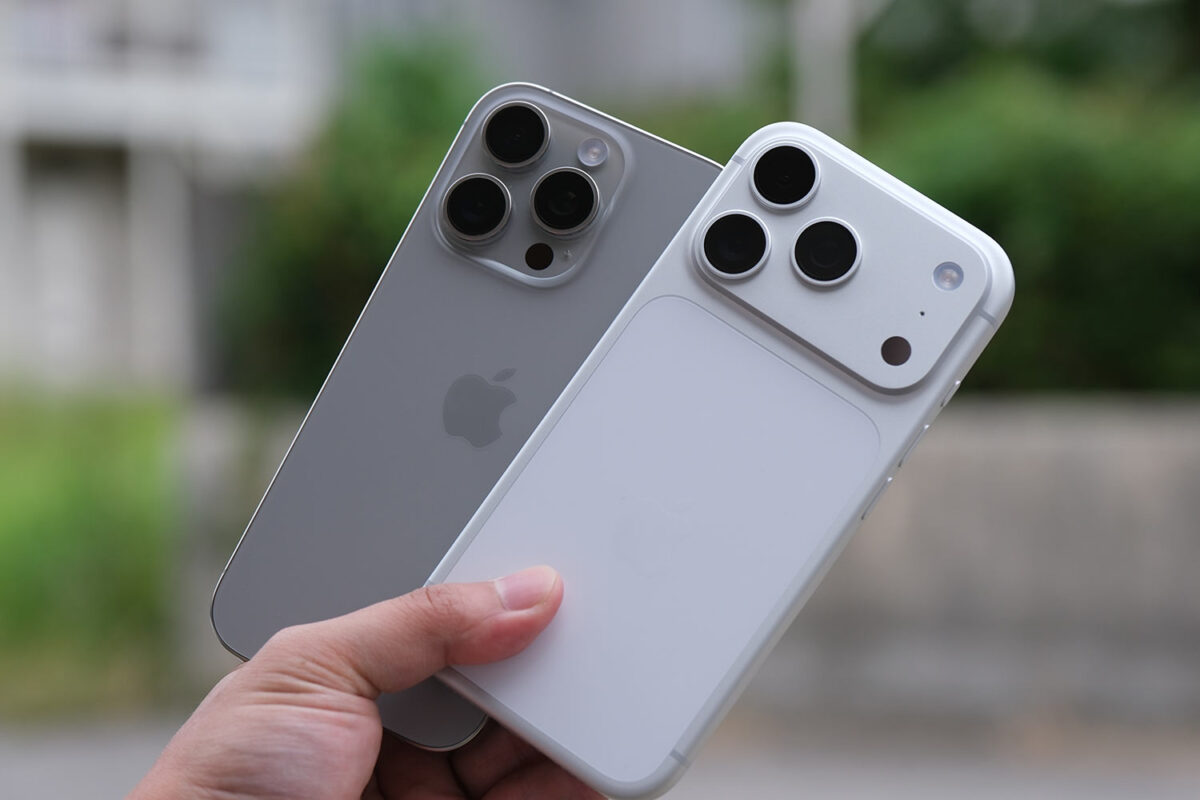 iPhone 17 Proと16 Pro
