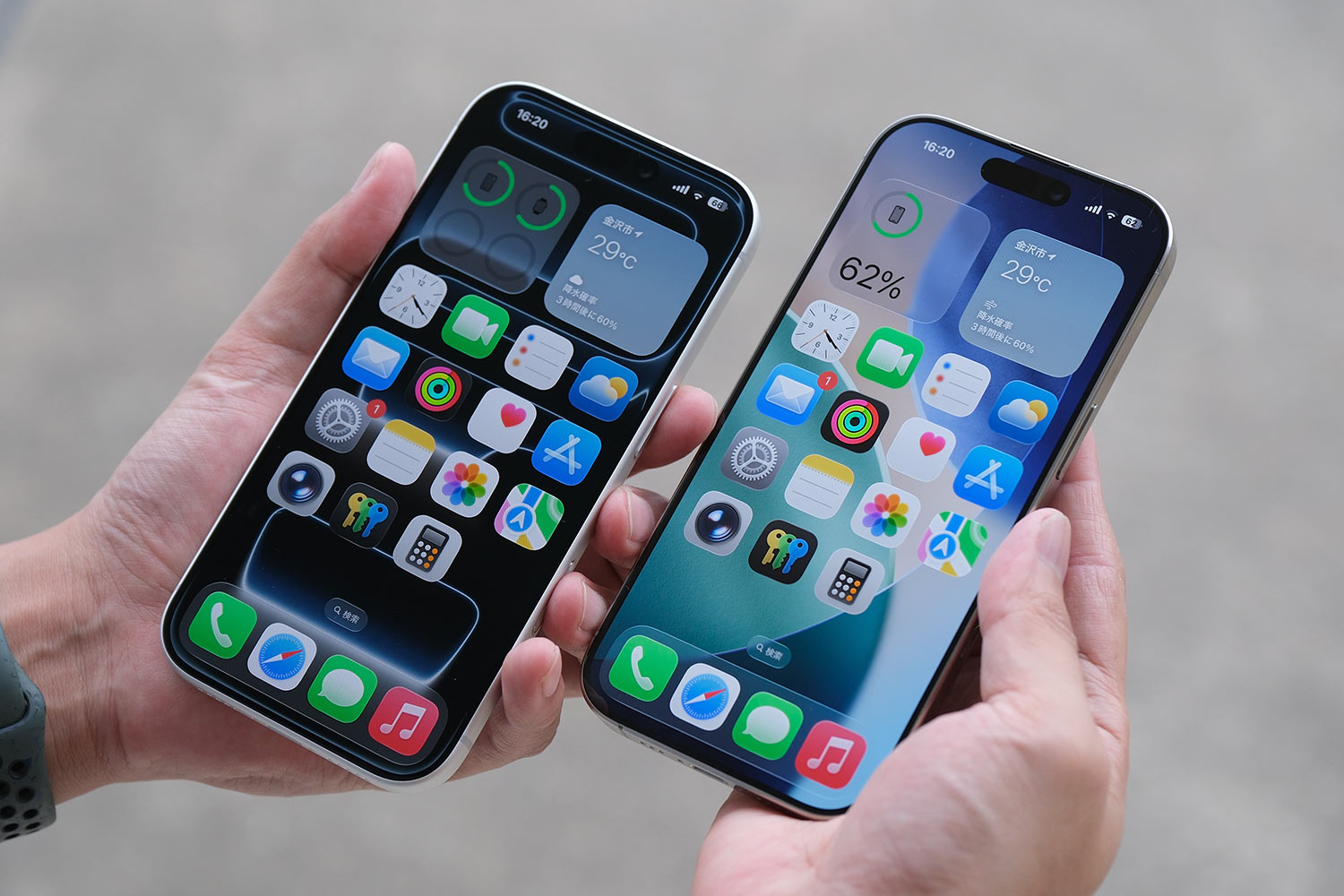 iPhone 17 Pro vs 16 Pro 画面サイズ