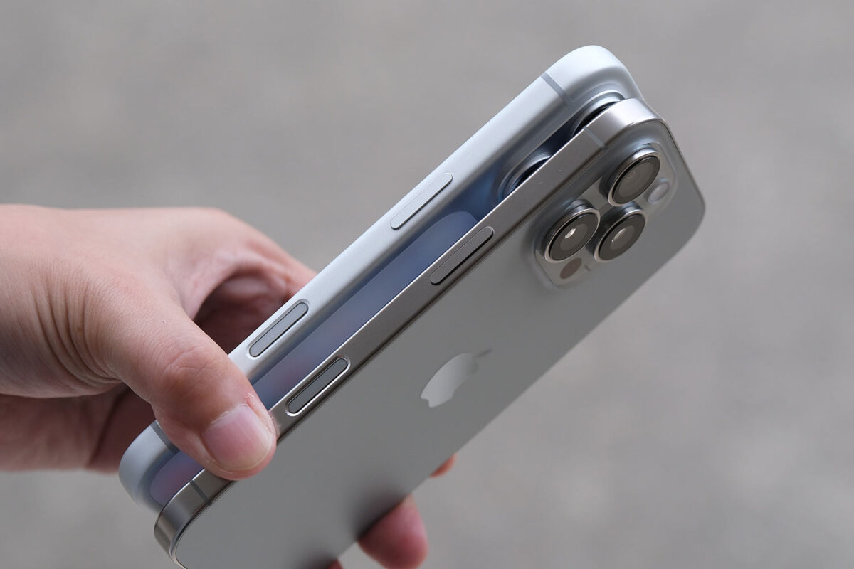 iPhone 17 Pro ⇄ 16 Pro 本体右側のデザイン