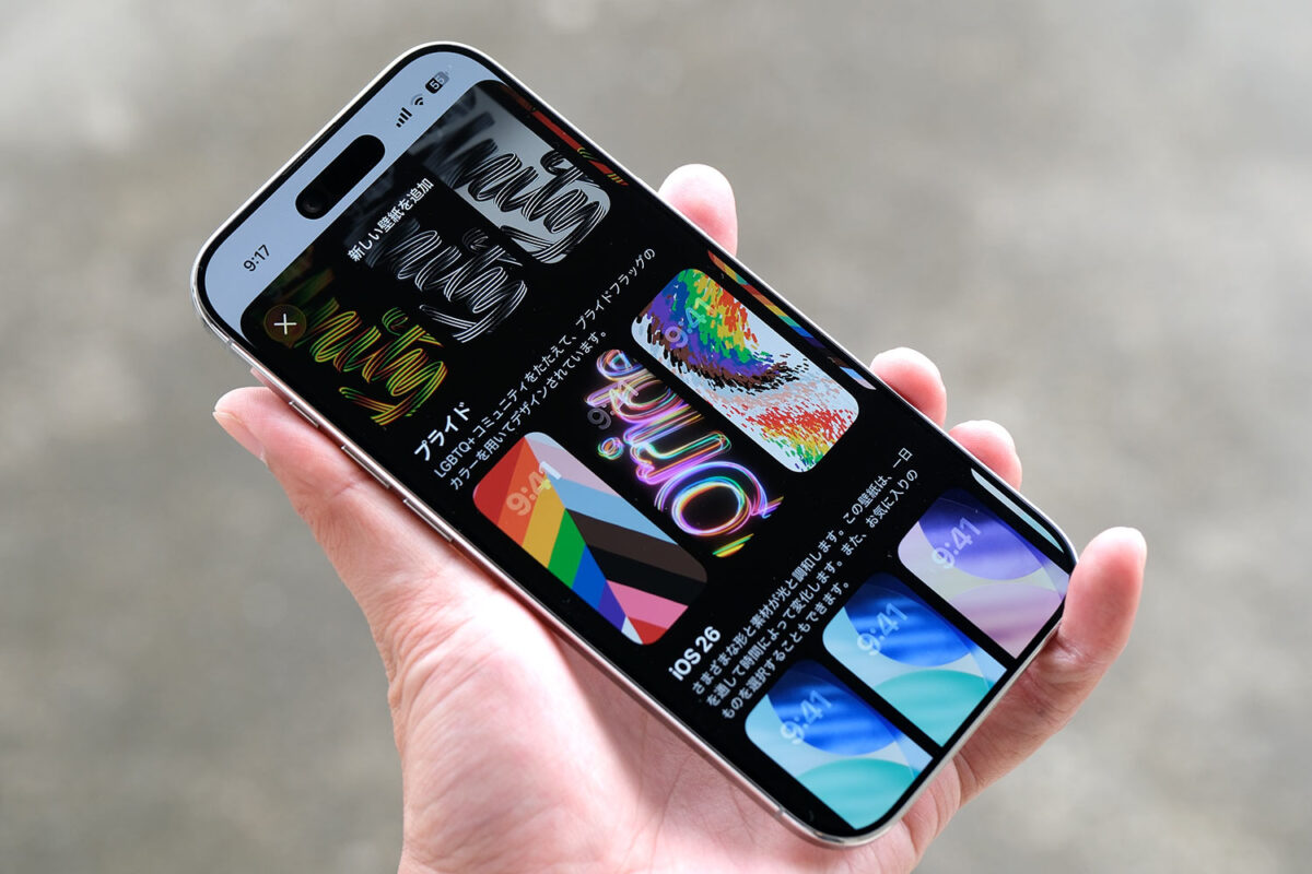 iPhone Air ディスプレイ