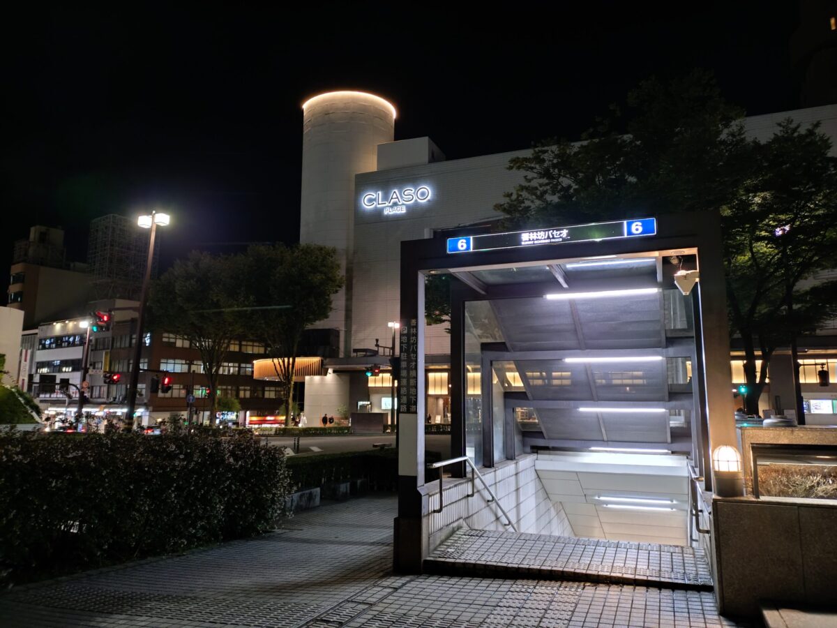 Xperia 10 VI（広角×1）夜の街