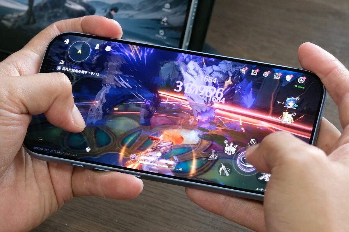 iPhone 17 ゲームをプレイ