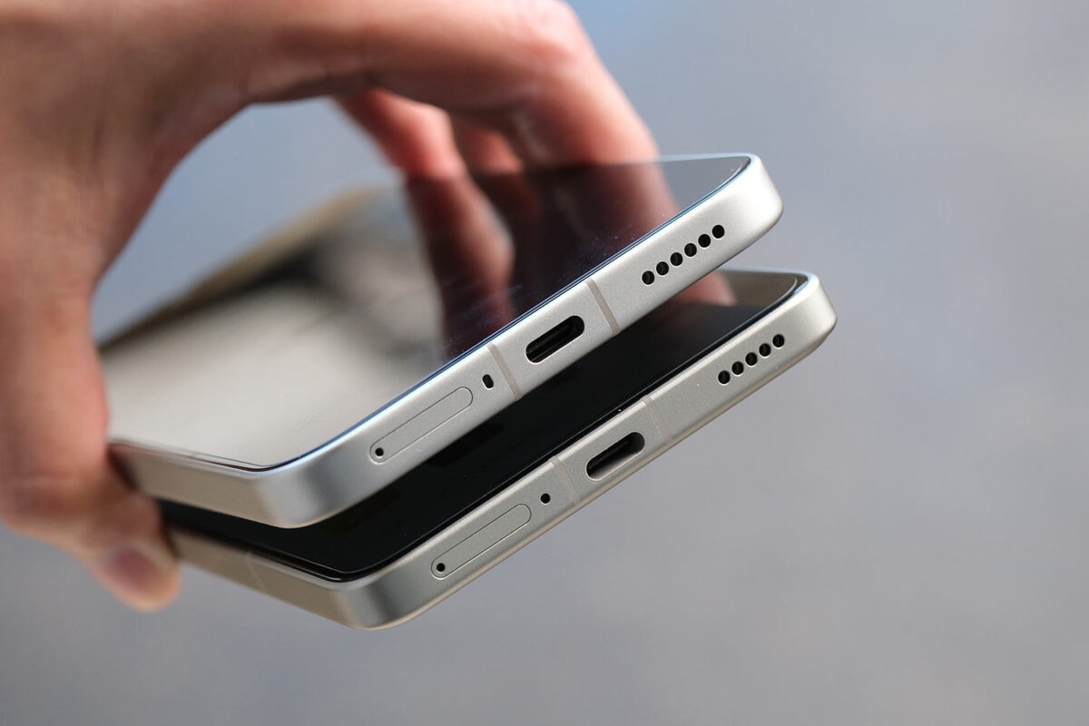 Xiaomi 15T Pro ⇄ 14T Pro 端末下側