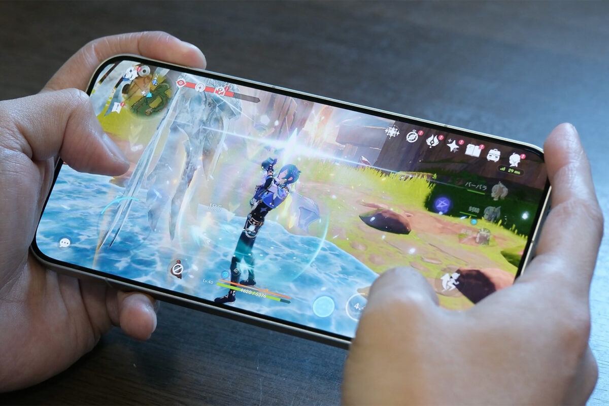 Xiaomi 15T Pro 原神をプレイ