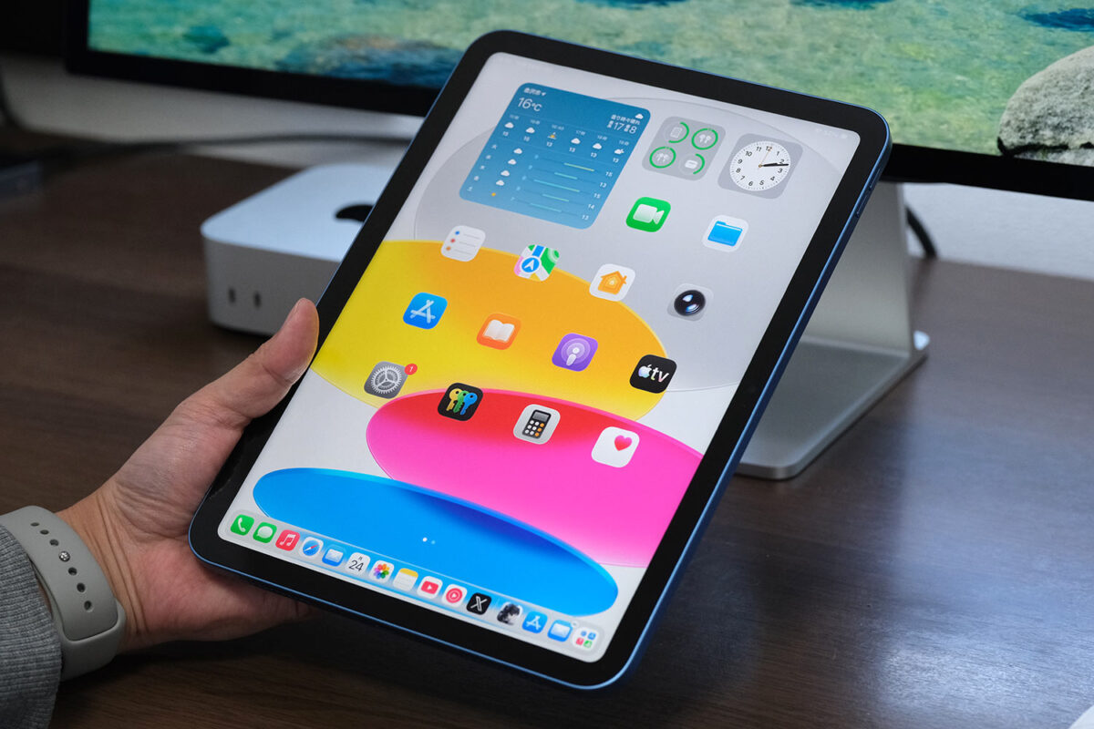 iPad（A16）正面デザイン