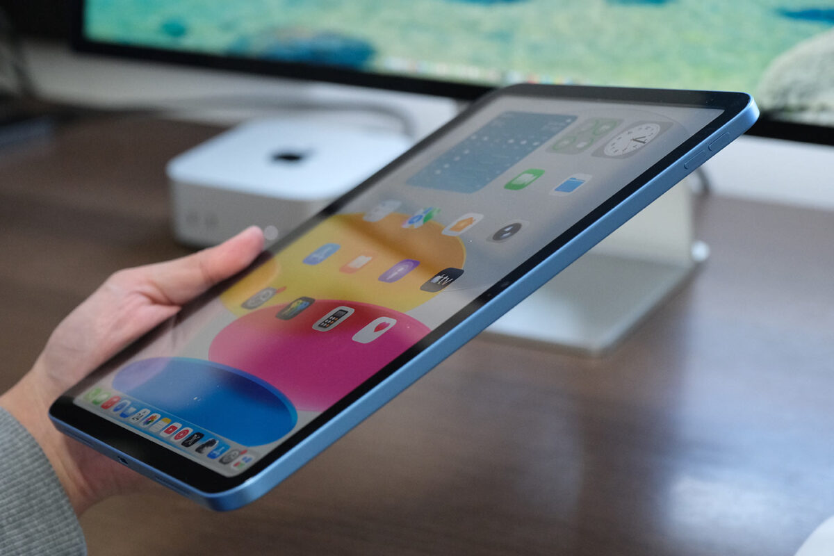 iPad（A16）サイド部分のデザイン