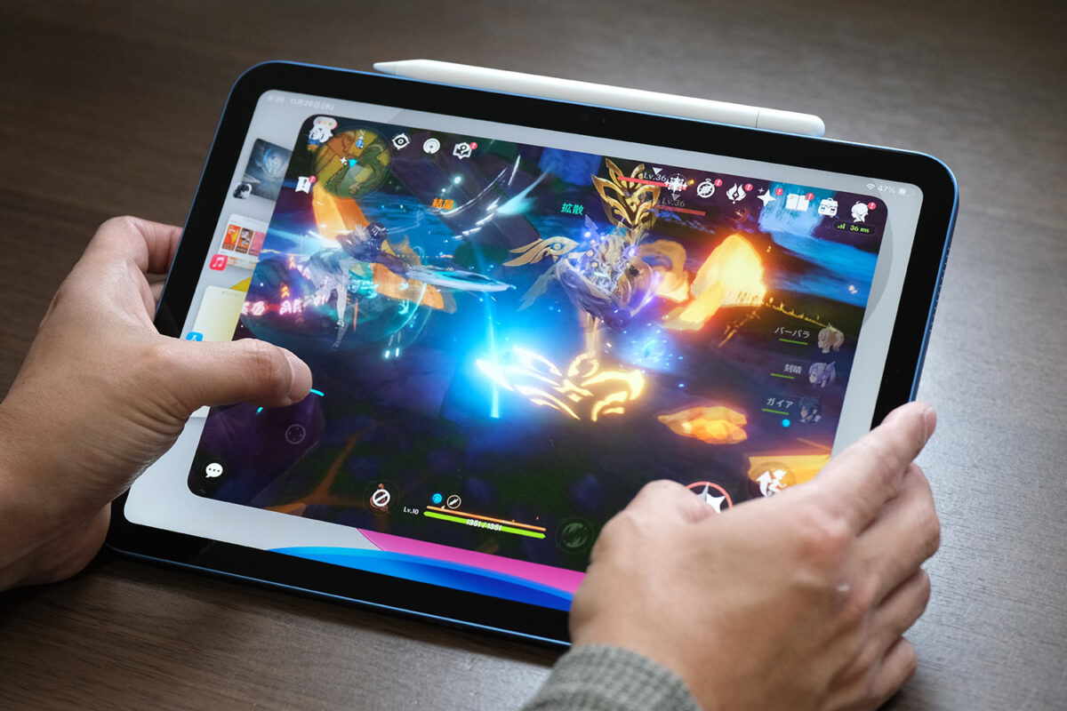 iPad（A16）でゲーム