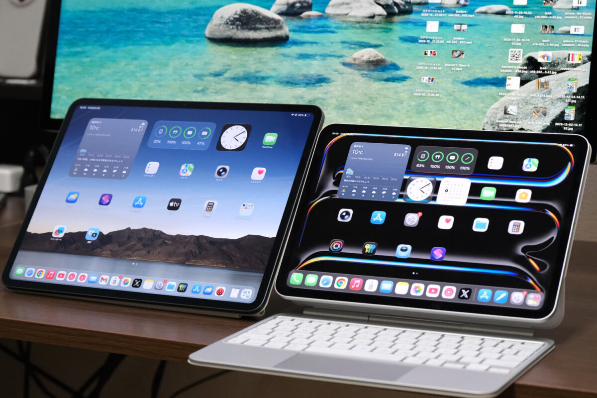 iPad Pro 13インチと11インチ