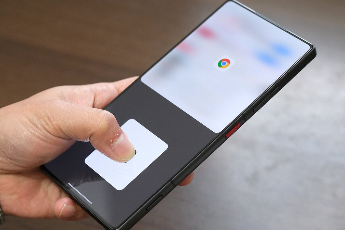 nubia Z80 Ultra 分割画面