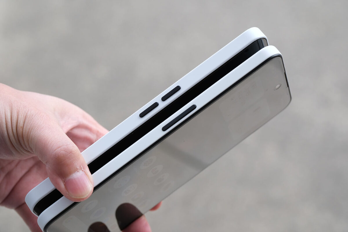 Nothing Phone (3a) Lite vs Nothing Phone (3a)  音量ボタン