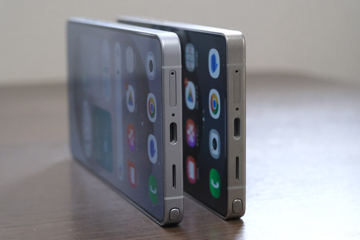 Galaxy S26 Ultra vs S25 Ultra アルミとチタニウム