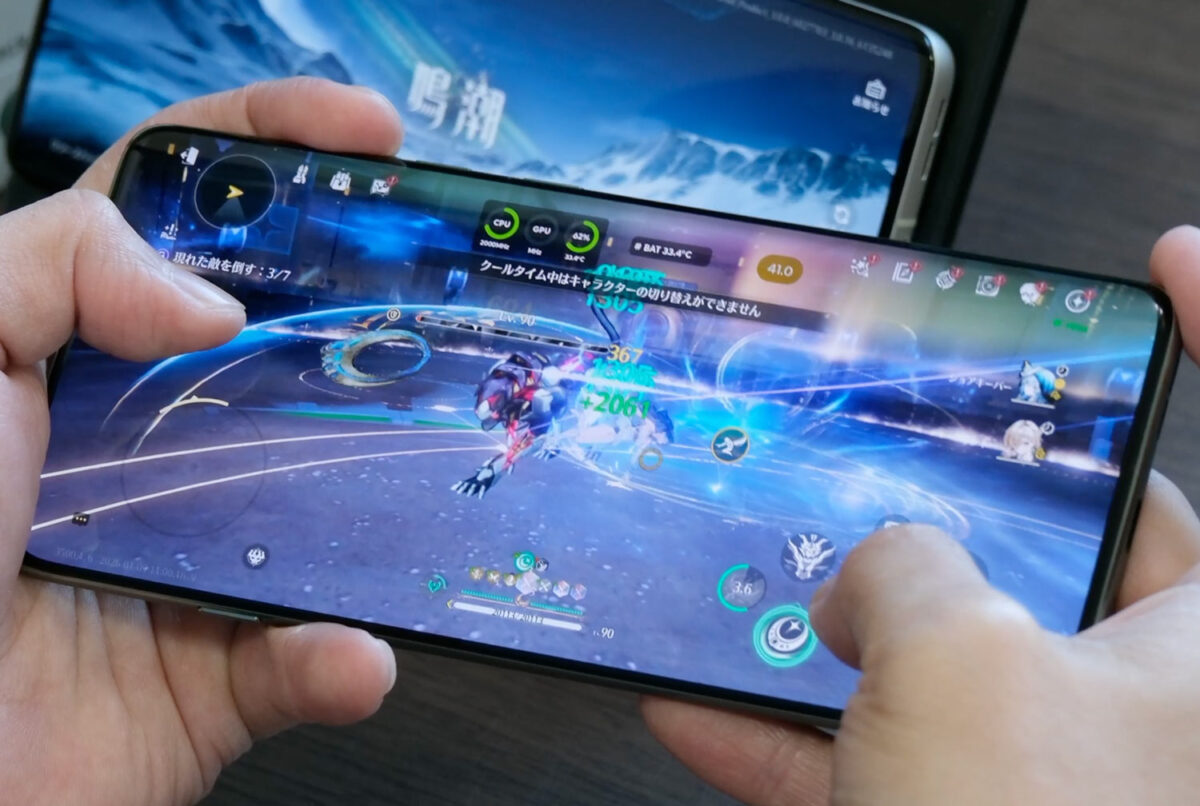 edge 60 pro ゲームをプレイ