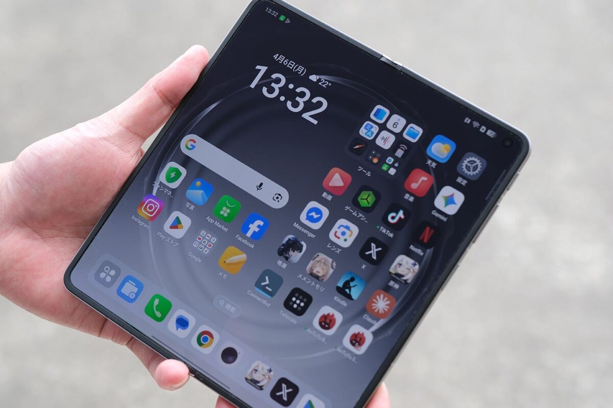 Find N6 メインディスプレイ