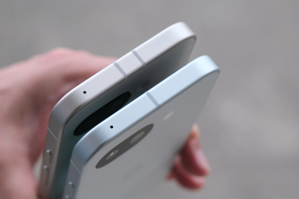 Pixel 10a ↔︎ Pixel 9a 端末上