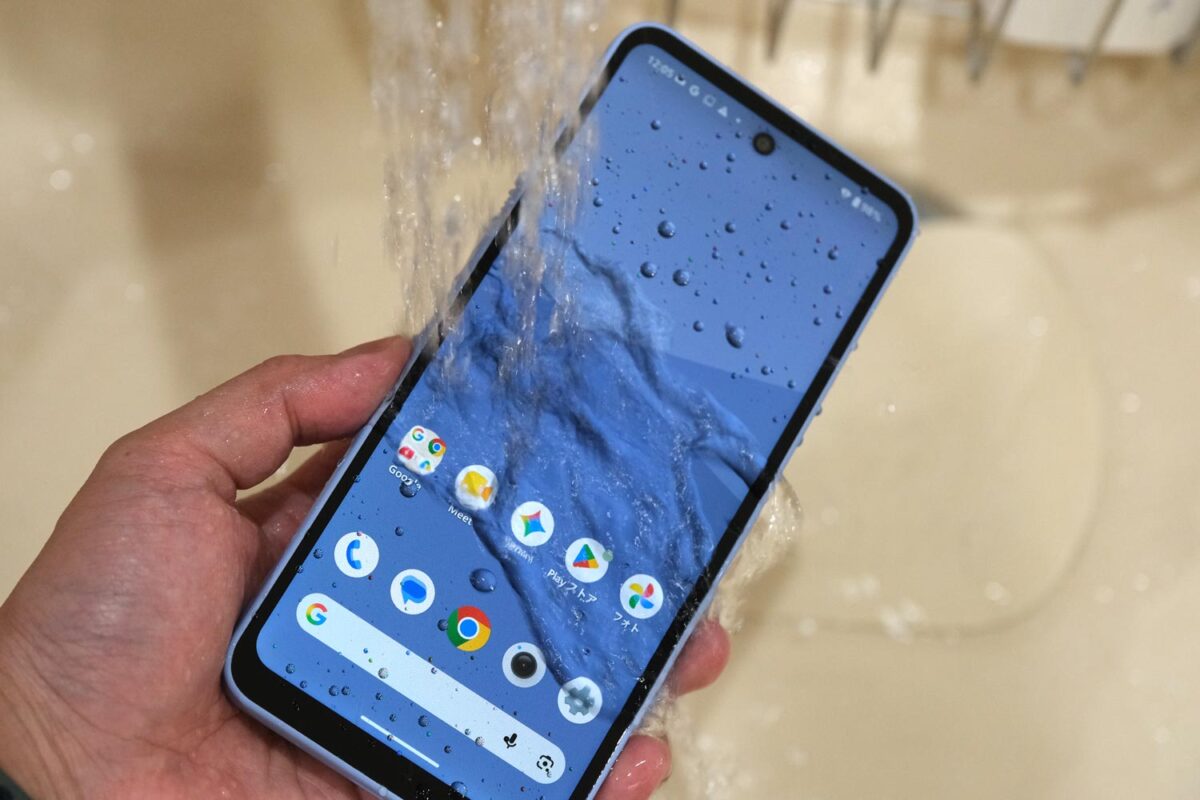 AQUOS wish5 お風呂で使うのもよし