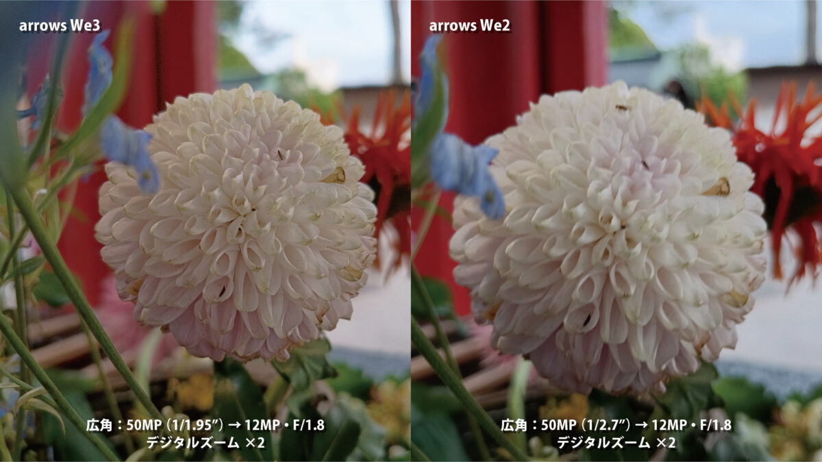 arrows We3で撮影した手ブレの少ない写真