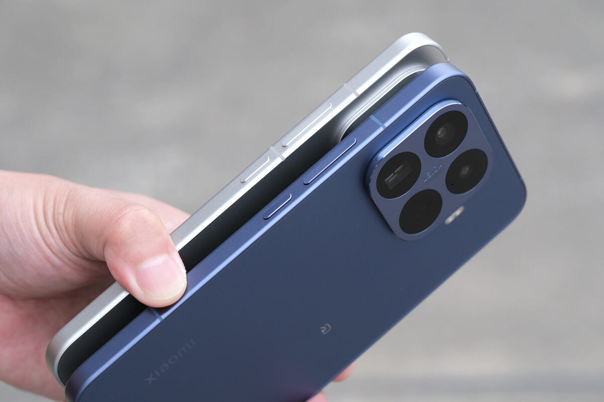 Xiaomi 17T Pro vs 15T Pro 本体右側