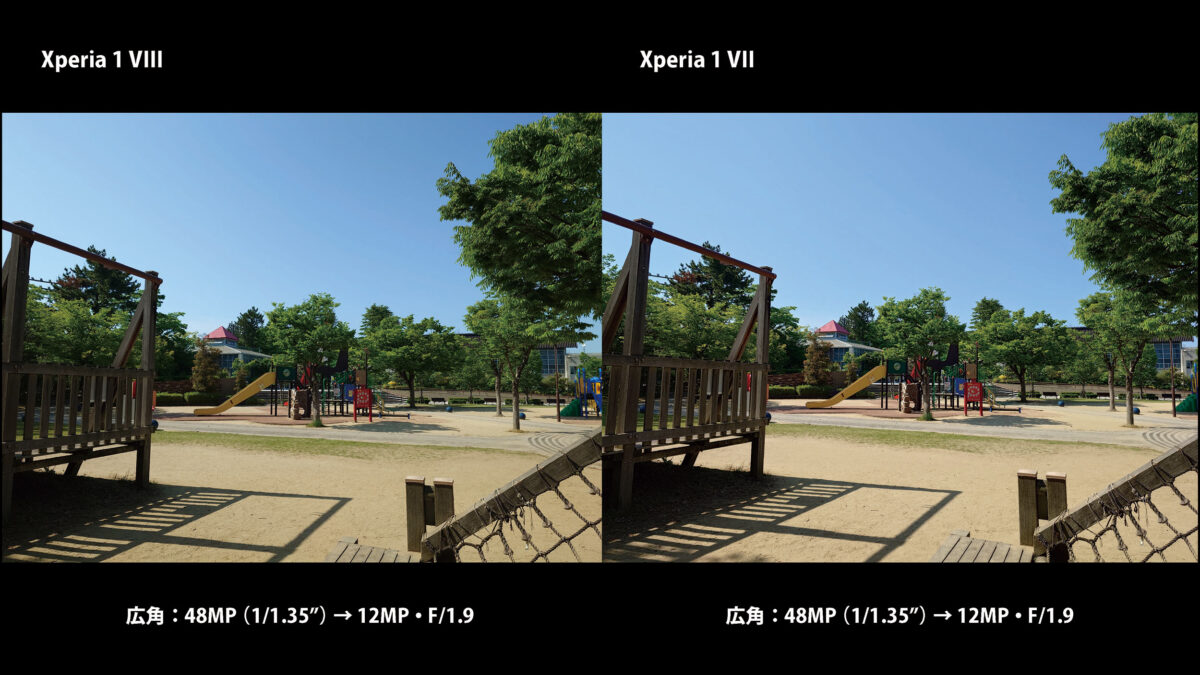 Xperia 1 VIII vs 1 VII カメラ作例比較