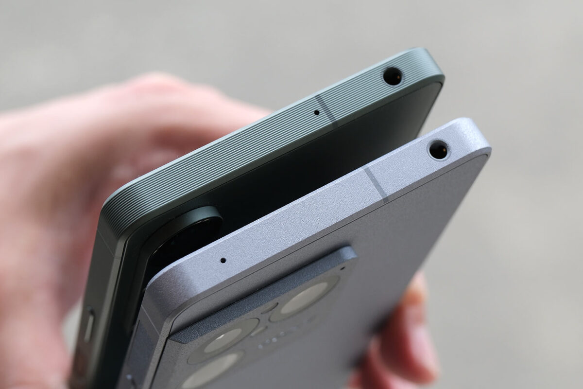 Xperia 1 VIII 本体上側