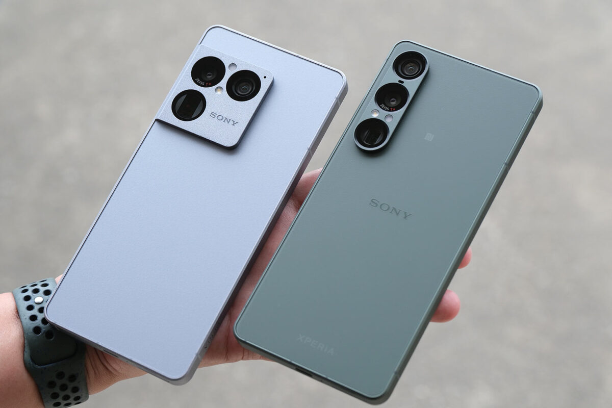 Xperia 1 VIII vs 1 VII 背面デザイン