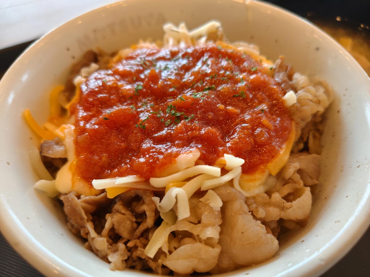 AQUOS R11 作例 牛丼