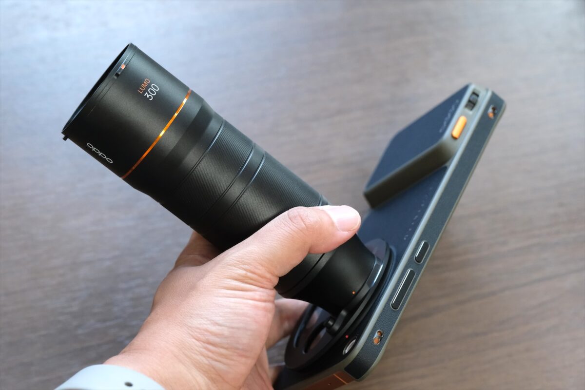 OPPO Find X9 Ultra カメラキット 装着