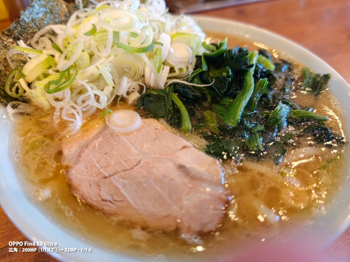 OPPO Find X9 Ultra 作例 ラーメン チャーシュー