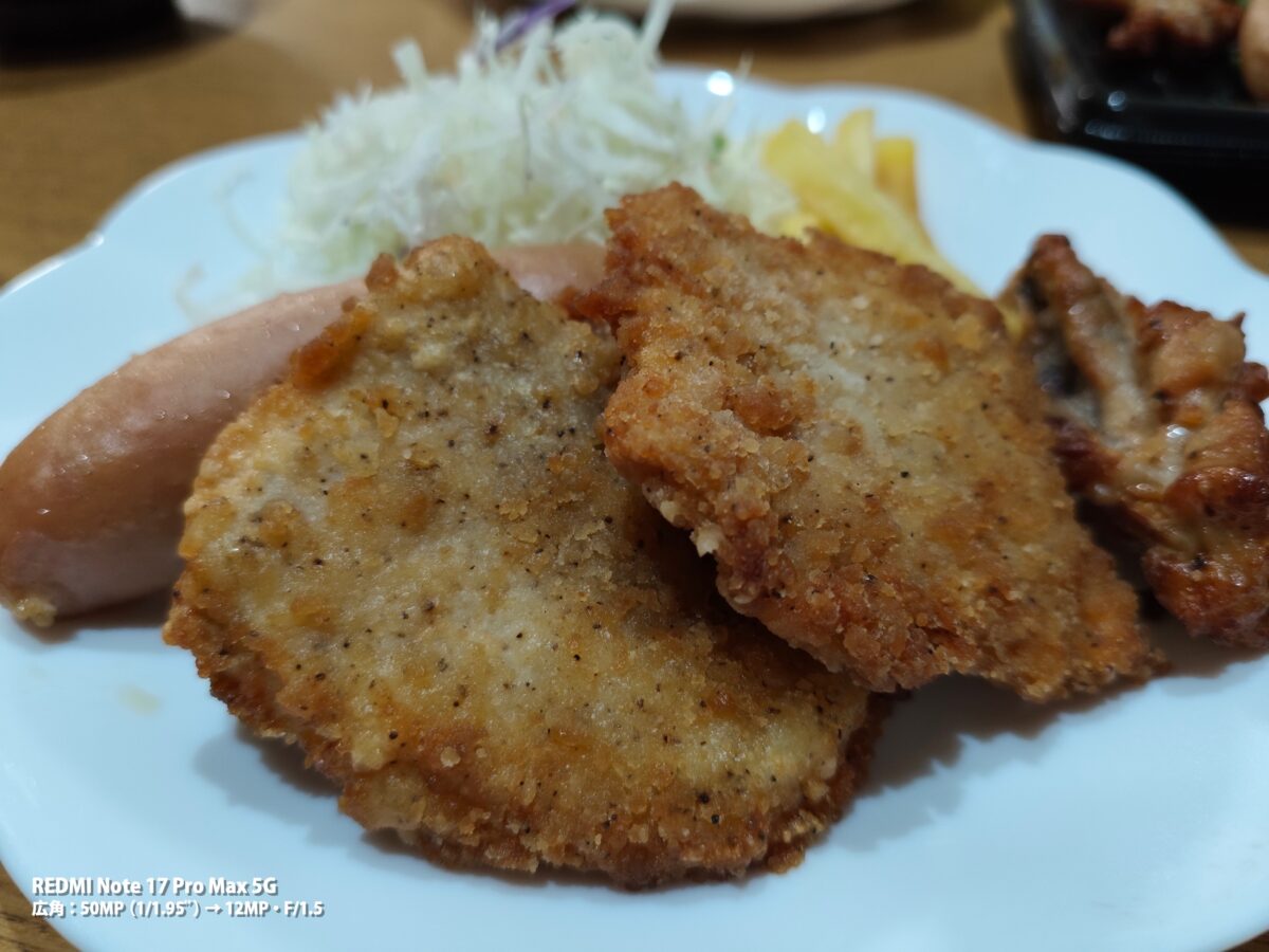 REDMI Note 17 Pro Max 5G 作例 とんかつ