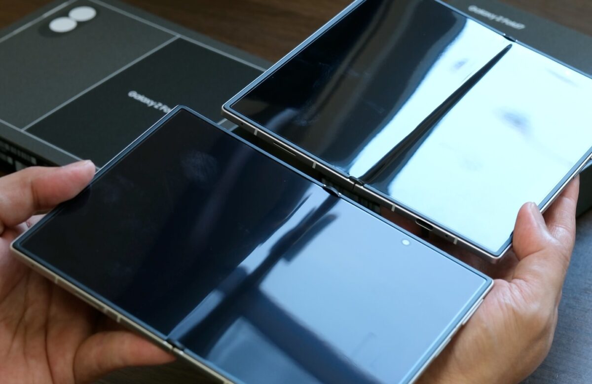 Galaxy Z Fold8 Galaxy Z Fold7 画面 映り込み 比較