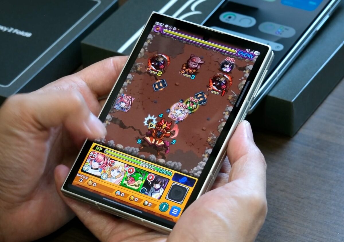 Galaxy Z Fold8 ゲーム 横持ち