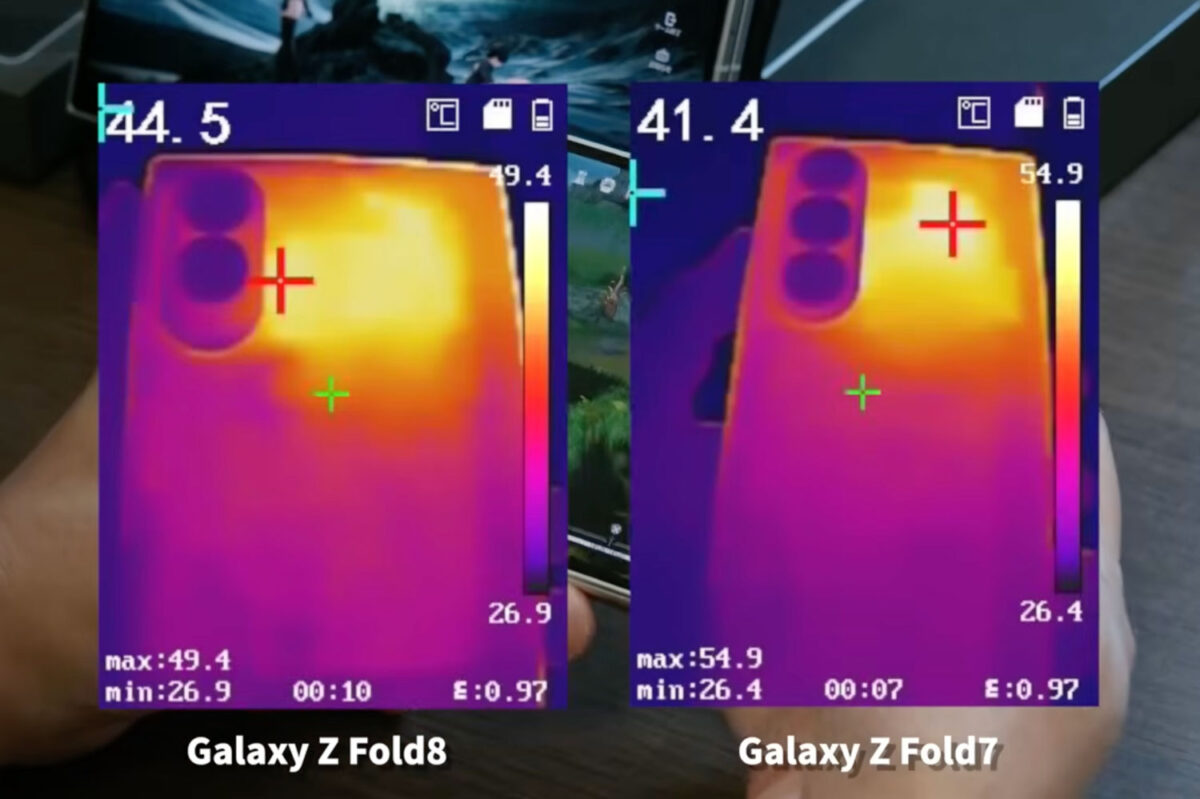 Galaxy Z Fold8 Galaxy Z Fold7 端末発熱 サーマル